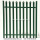 W Bentuk Powder Coated Palisade Fence Panel